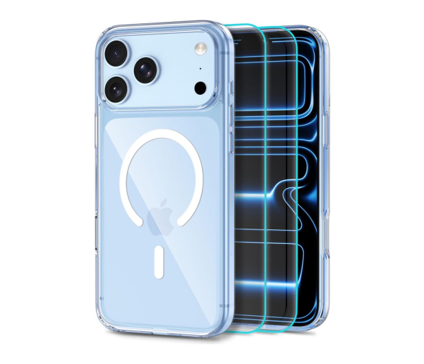 Tech-Protect Flexair Hybrid Magsafe + Glass 2-Pack Do Iphone 17 Pro / 18 - 1586940 - zdjęcie 4